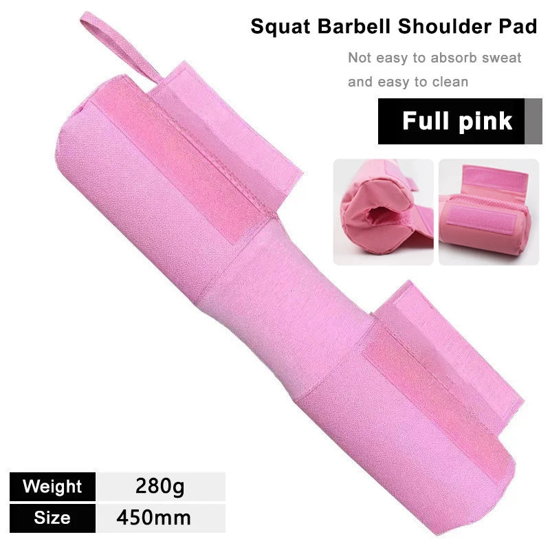 Barbell Squat and Hip Thrust Foam Pad for Weight Lifting - Soft Cover Equipment for Men and Women Gym Fitness