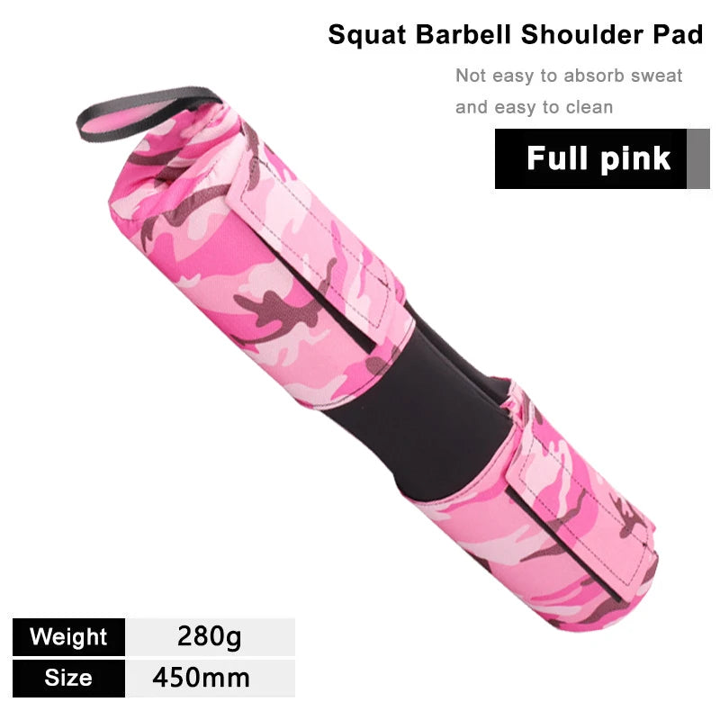 Barbell Squat and Hip Thrust Foam Pad for Weight Lifting - Soft Cover Equipment for Men and Women Gym Fitness