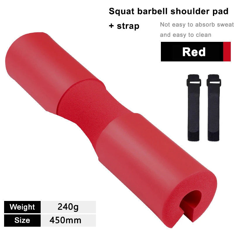 Barbell Squat and Hip Thrust Foam Pad for Weight Lifting - Soft Cover Equipment for Men and Women Gym Fitness