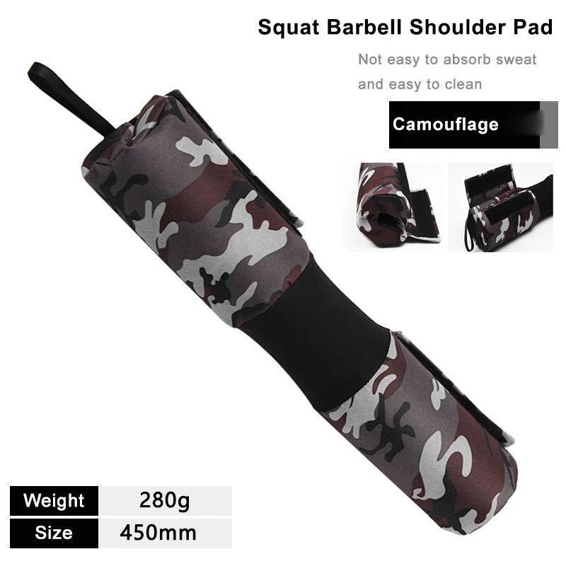 Barbell Squat and Hip Thrust Foam Pad for Weight Lifting - Soft Cover Equipment for Men and Women Gym Fitness