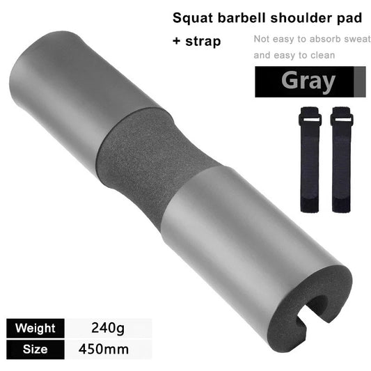 Barbell Squat and Hip Thrust Foam Pad for Weight Lifting - Soft Cover Equipment for Men and Women Gym Fitness